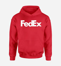 Thumbnail for FedEx logo printed on red hoodie