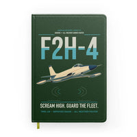 Thumbnail for F2H-4 Banshee design on dark green notebook