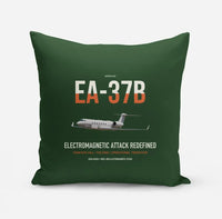 Thumbnail for EA-37B Compass Call design on dark green pillow