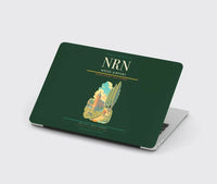 Thumbnail for Weeze Airport (NRN) design on dark green MacBook case