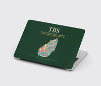 Thumbnail for Tbilisi International Airport (TBS) design on dark green MacBook case