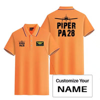 Thumbnail for Customisable Piper PA28 Polo Shirt - view 13
