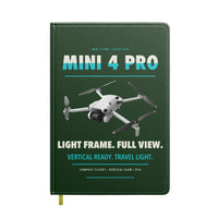 Thumbnail for DJI Mini 4 Pro design on dark green notebook