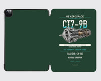 Thumbnail for CT7-9B design on dark green ipad tablet case