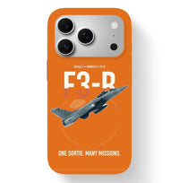 Thumbnail for Dassault Rafale C — F3-R standard design on orange magsafe iphone case, for iPhone 17 Pro