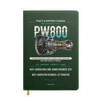 Thumbnail for PW800 design on dark green notebook