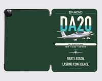 Thumbnail for Diamond DA20 design on dark green ipad tablet case