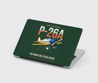 Thumbnail for Boeing P-26A Peashooter design on dark green MacBook case