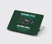 Thumbnail for Skydio X10 design on dark green MacBook case