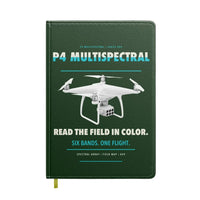 Thumbnail for DJI P4 Multispectral design on dark green notebook