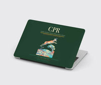 Thumbnail for Casper–Natrona County International Airport (CPR) design on dark green MacBook case