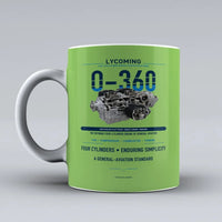 Thumbnail for Mug design on light green o 360