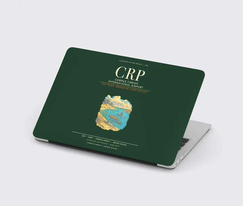 Corpus Christi International Airport CRP - Dark Green