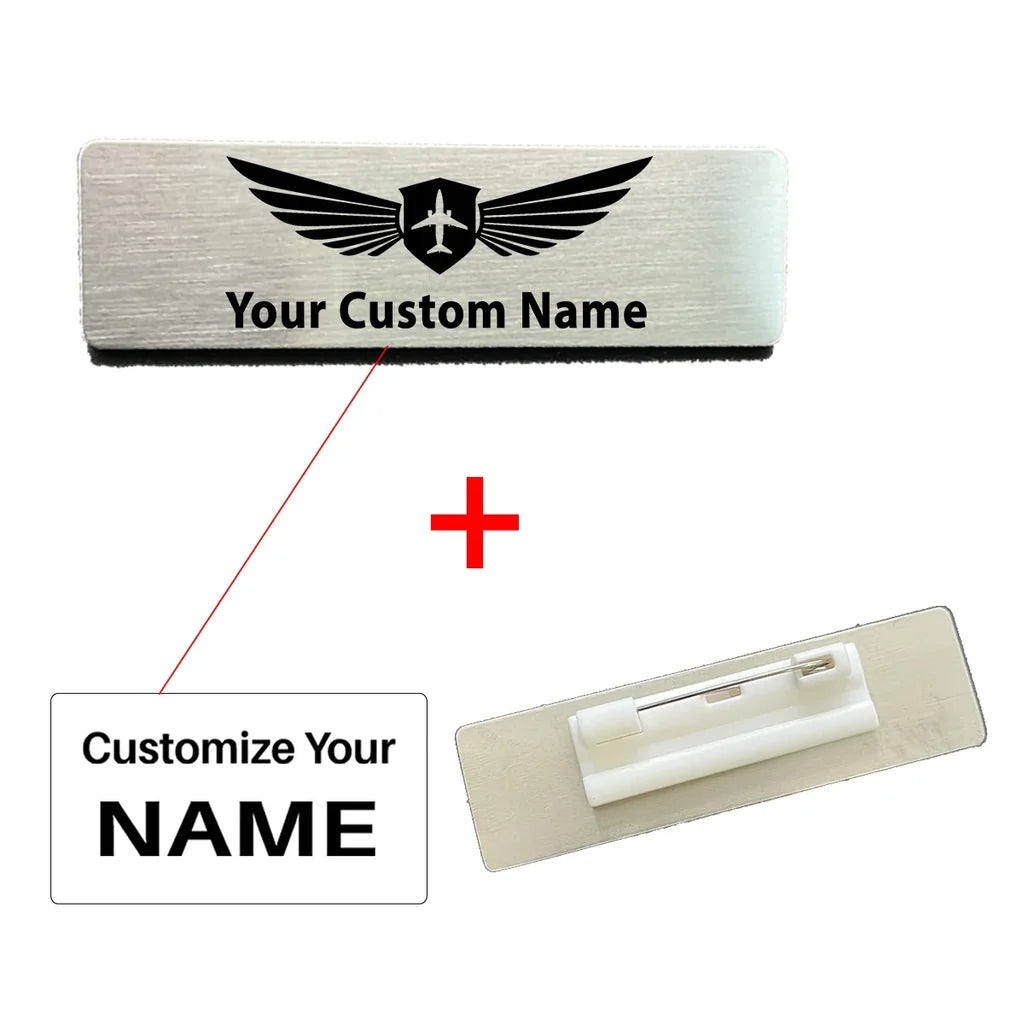 Customisable Your Custom Design Text Design Brooch - view 13
