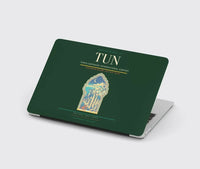 Thumbnail for Tunis-Carthage International Airport (TUN) design on dark green MacBook case