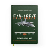 Thumbnail for F A-18E F Buddy Tanker design on dark green notebook