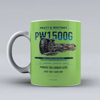 Thumbnail for Mug design on light green pw1500g