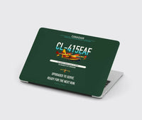 Thumbnail for Canadair CL-415EAF design on dark green MacBook case