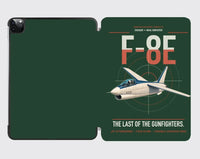 Thumbnail for F-8E Crusader design on dark green ipad tablet case