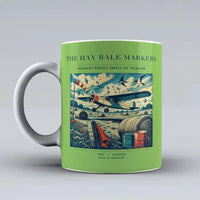 Thumbnail for VINTAGE G4387 - The Hay Bale Markers - Ceramic Mug design on lightgreen