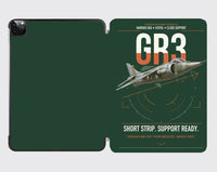 Thumbnail for Hawker Siddeley Harrier GR3 design on dark green ipad tablet case