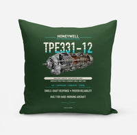 Thumbnail for TPE331-12 design on dark green pillow