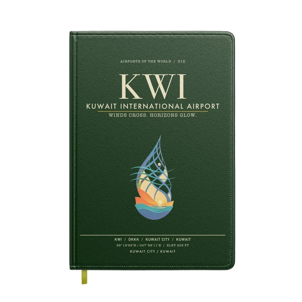 Kuwait International Airport KWI  Kuwait City - Dark Green