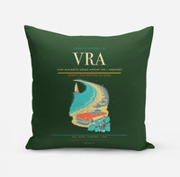 Thumbnail for Juan Gualberto Gómez Airport (VRA) design on dark green pillow
