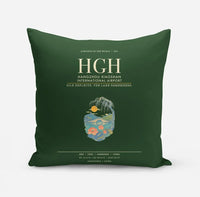 Thumbnail for Hangzhou Xiaoshan International Airport HGH - Dark Green