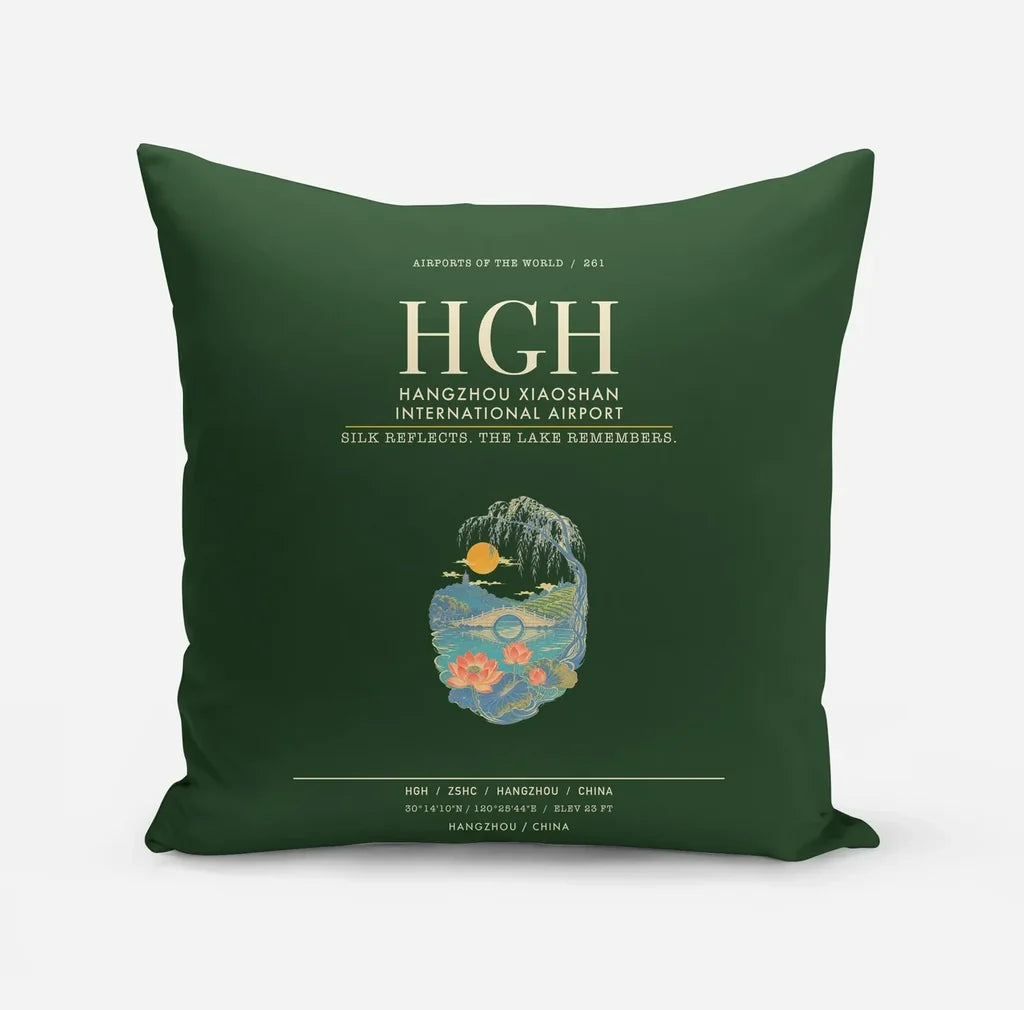 Hangzhou Xiaoshan International Airport HGH - Dark Green