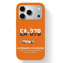 Thumbnail for EA-37B Compass Call design on orange magsafe iphone case, for iPhone 17 Pro
