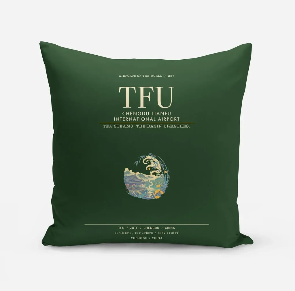 Chengdu Tianfu International Airport TFU - Dark Green