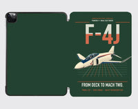 Thumbnail for F-4J Phantom II design on dark green ipad tablet case