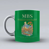 Thumbnail for MBS International Airport (MBS) airport code design on green ceramic mug