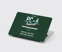 Thumbnail for Pilatus PC-6 Porter design on dark green MacBook case