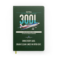 Thumbnail for Extra 300L design on dark green notebook