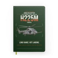 Thumbnail for Airbus Helicopters H225M Caracal design on dark green notebook