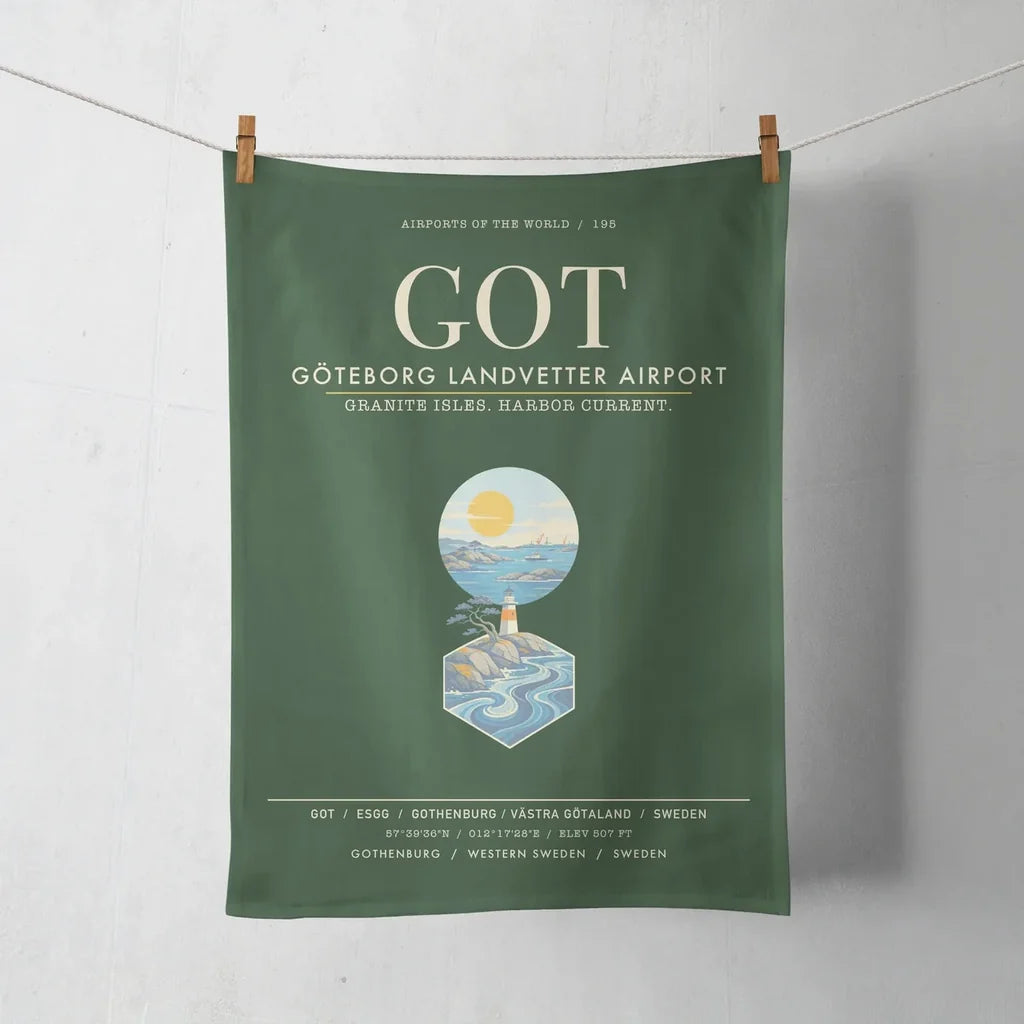 Goteborg Landvetter Airport GOT - Dark Green