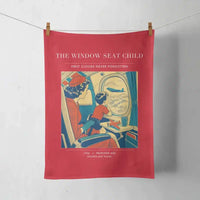 Thumbnail for VINTAGE G4215 - The Window Seat Child - Designed Towels design on red