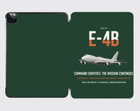 Thumbnail for E-4B Nightwatch design on dark green ipad tablet case