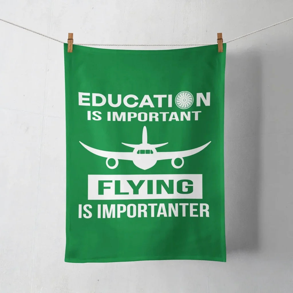 Flying is Importanter Towel - view 5