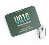 Thumbnail for Airbus U010 Aliaca VTOL design on dark green rectangle mouse pad