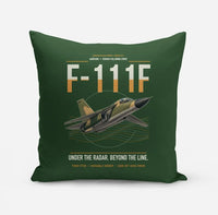 Thumbnail for F-111F Aardvark design on dark green pillow