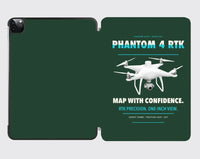 Thumbnail for DJI Phantom 4 RTK design on dark green ipad tablet case