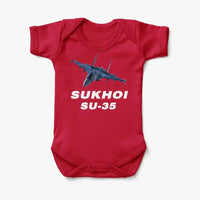Thumbnail for Sukhoi SU-35 Baby Bodysuit - view 13