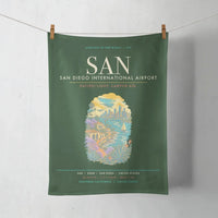 Thumbnail for San Diego International Airport SAN - Dark Green