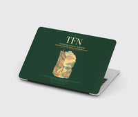 Thumbnail for Tenerife North Airport (TFN) design on dark green MacBook case