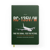 Thumbnail for RC-135V W Rivet Joint design on dark green notebook