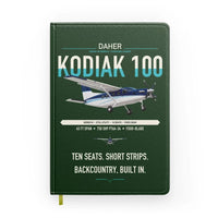 Thumbnail for Daher Kodiak 100 Series III design on dark green notebook