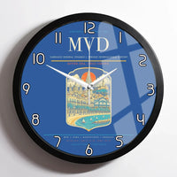 Thumbnail for Carrasco General Cesareo L. Berisso International Airport MVD Wall-Clock Framed - Blue
